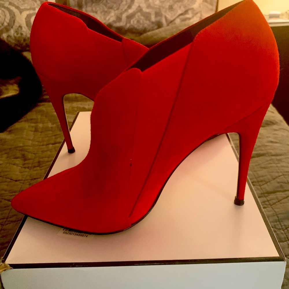 Red booties